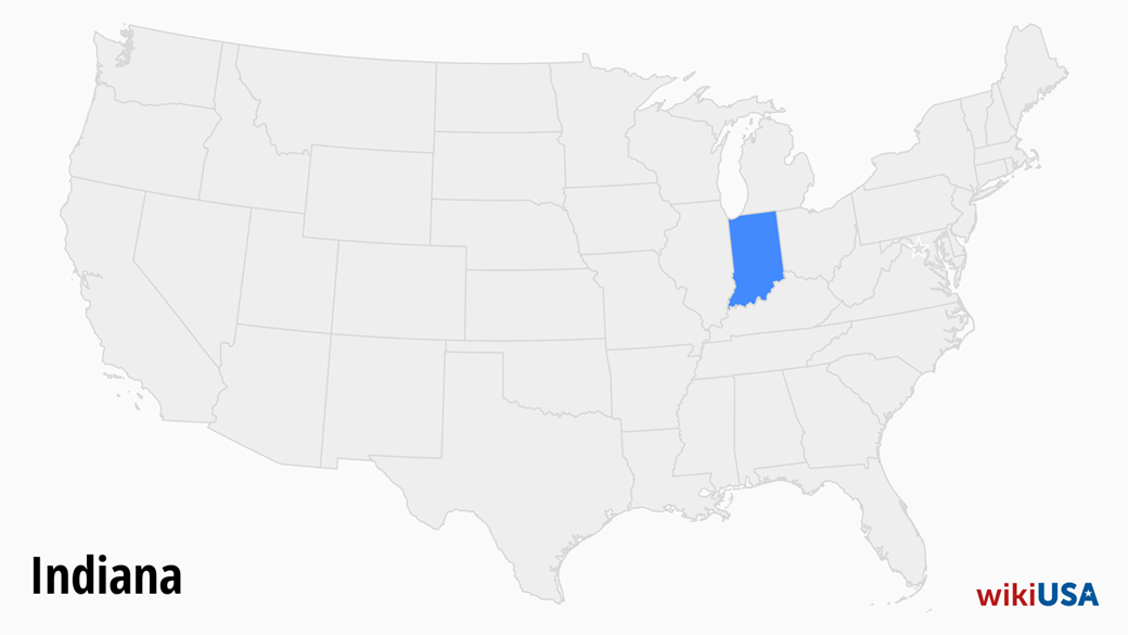 Map of Indiana / Where is Indiana?