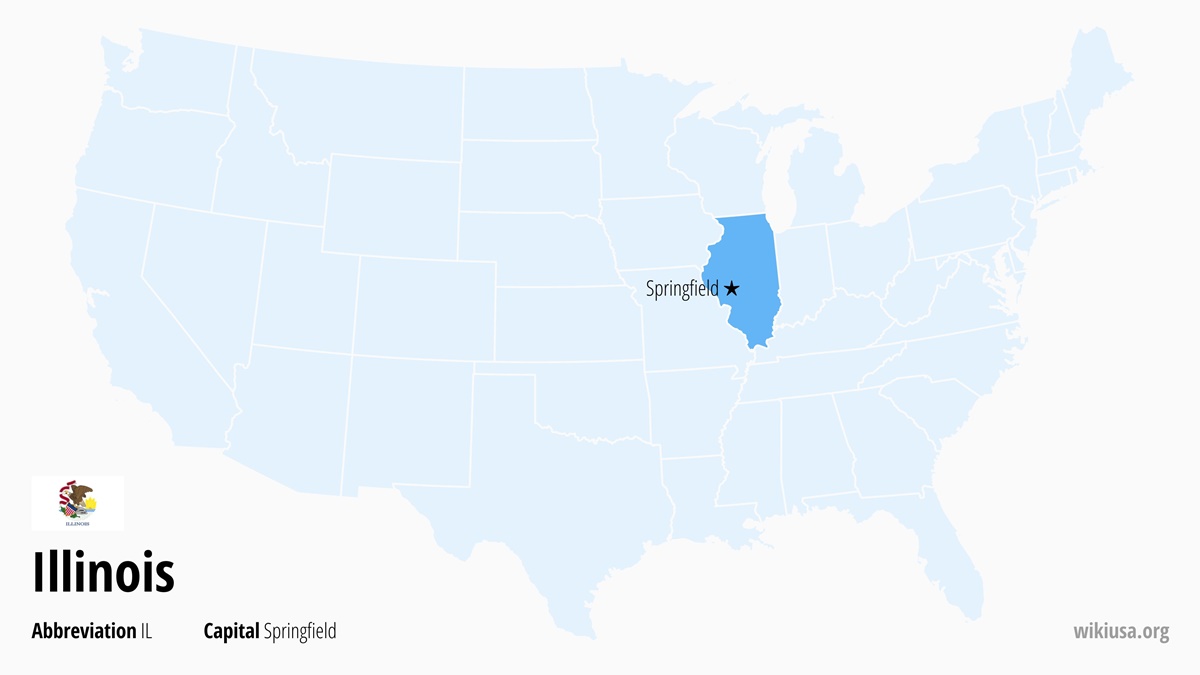 Map of Illinois State | Where is Illinois? | Illinois – Quick & Fun Facts, Things to Do, Weather