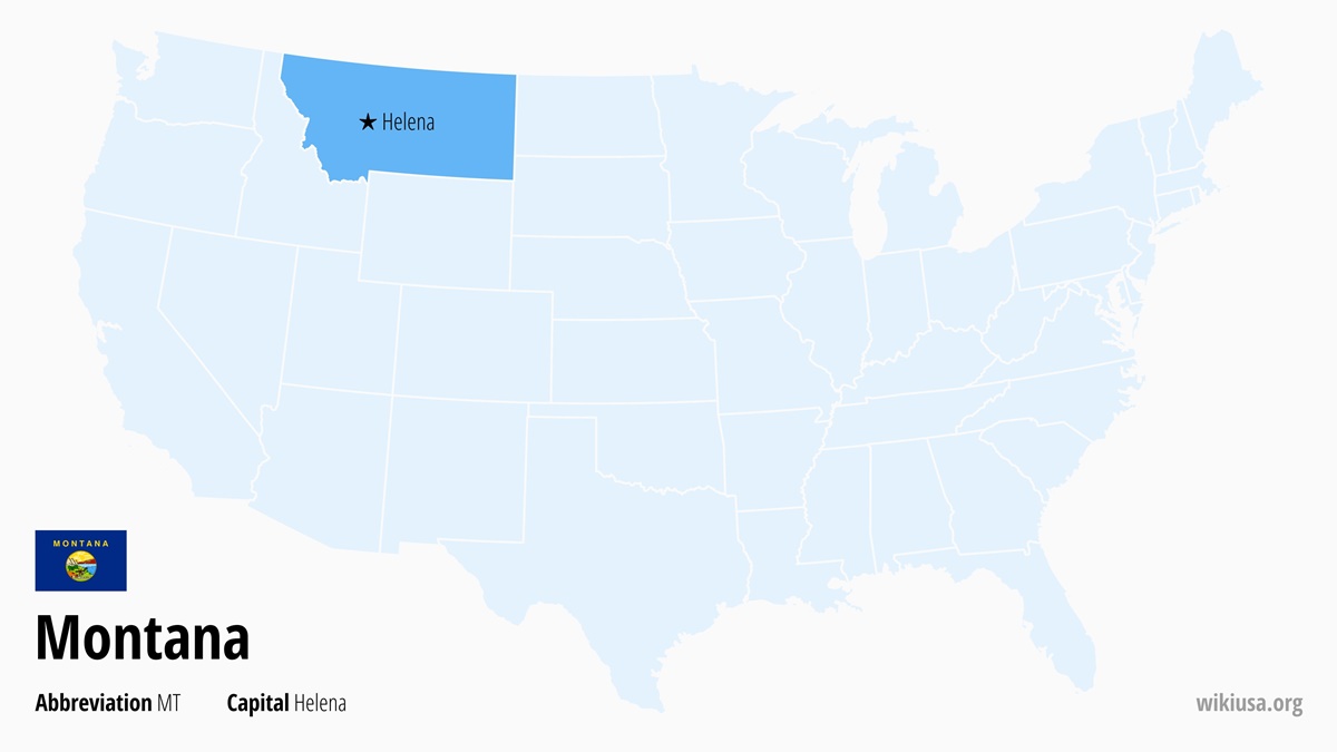 Map of Montana State | Where is Montana? | Montana – Quick & Fun Facts, Things to Do, Weather