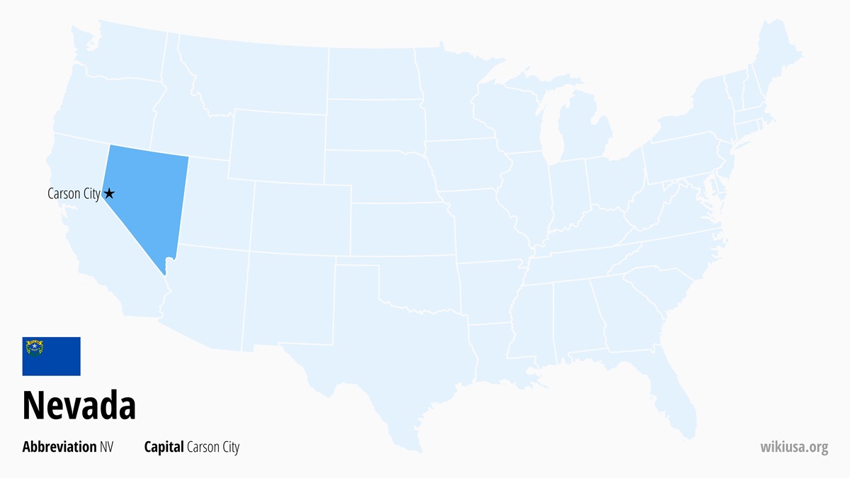 Map of Nevada State | Where is Nevada? | Nevada – Quick & Fun Facts, Things to Do, Weather