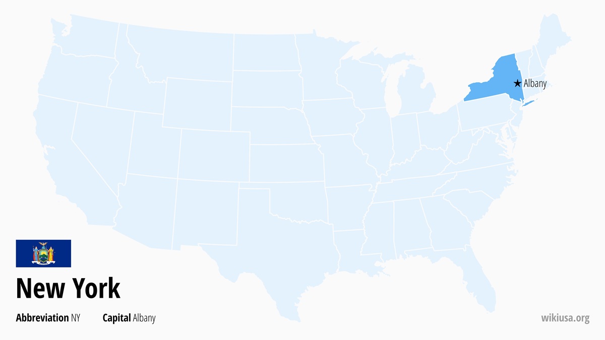 Map of New York State | Where is New York? | New York – Quick & Fun Facts, Things to Do, Weather