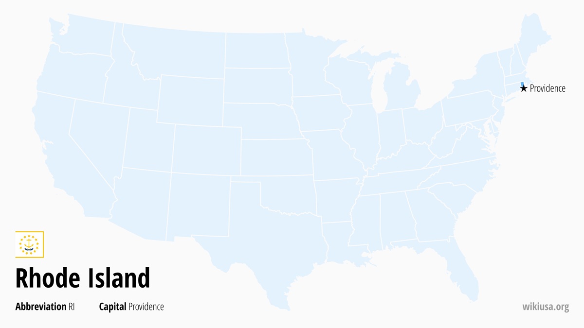 Map of Rhode Island State | Where is Rhode Island? | Rhode Island – Quick & Fun Facts, Things to Do, Weather