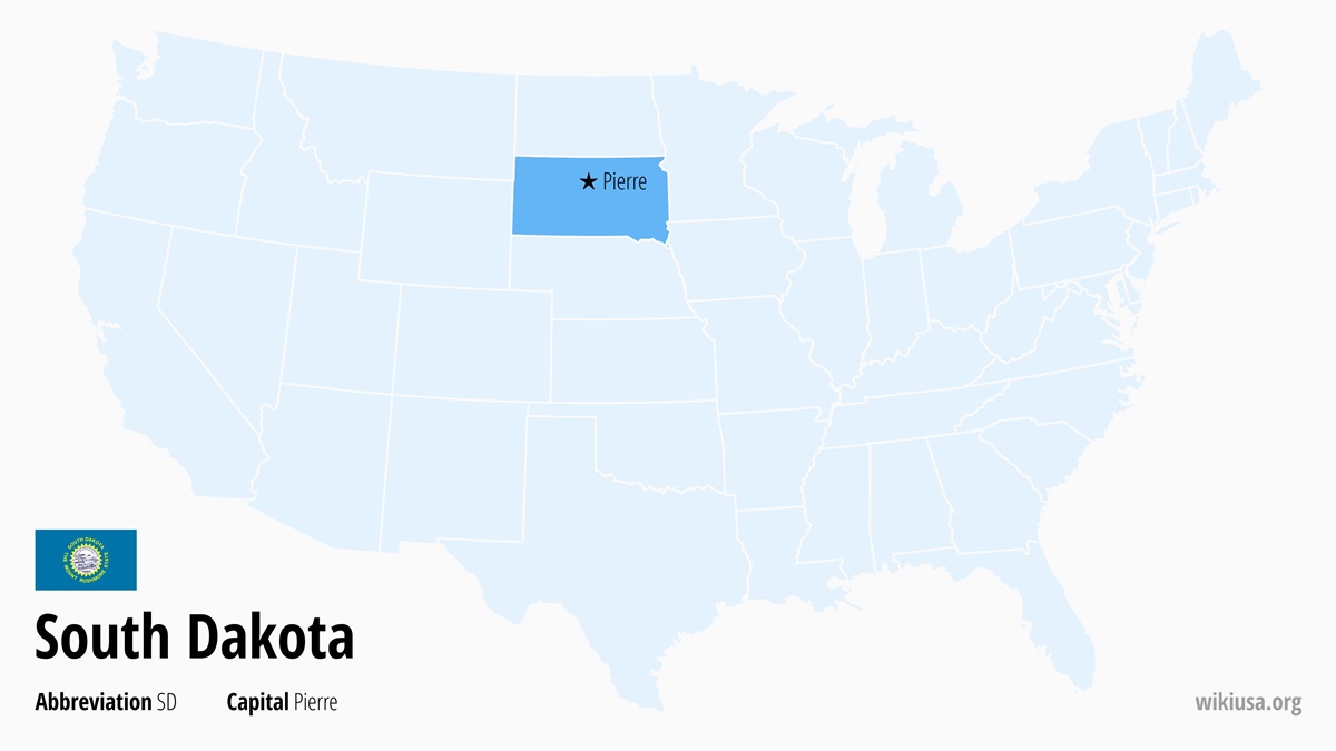 Map of South Dakota State | Where is South Dakota? | South Dakota – Quick & Fun Facts, Things to Do, Weather