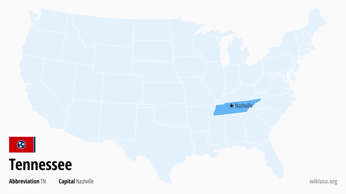 Map of Tennessee State | Where is Tennessee? | Tennessee – Quick & Fun Facts, Things to Do, Weather