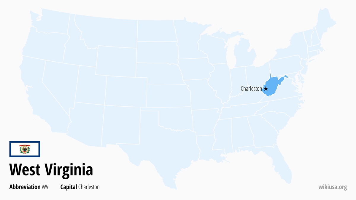 Map of West Virginia State | Where is West Virginia? | West Virginia – Quick & Fun Facts, Things to Do, Weather