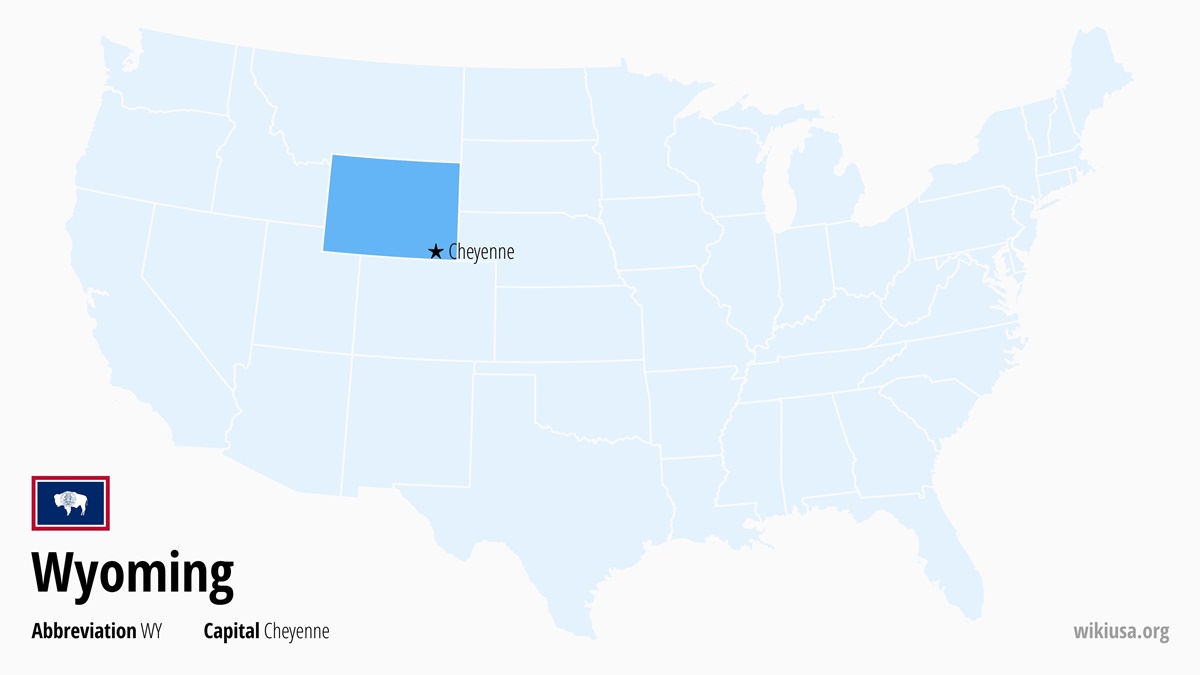 Map of Wyoming State | Where is Wyoming? | Wyoming – Quick & Fun Facts, Things to Do, Weather