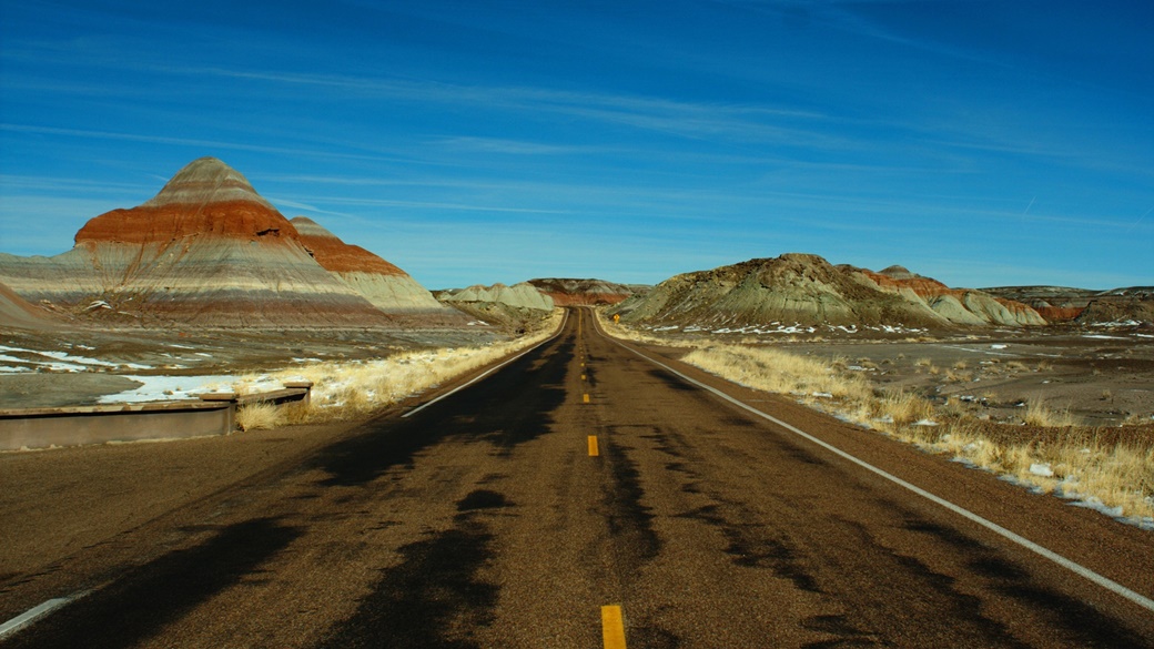 Tepees, Petrified Forest National Park | © Akash Simha