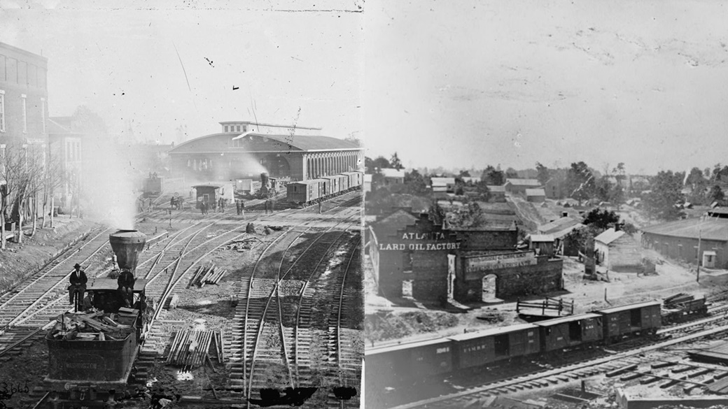 Historic photo of Atlanta | © USA Library of Congress