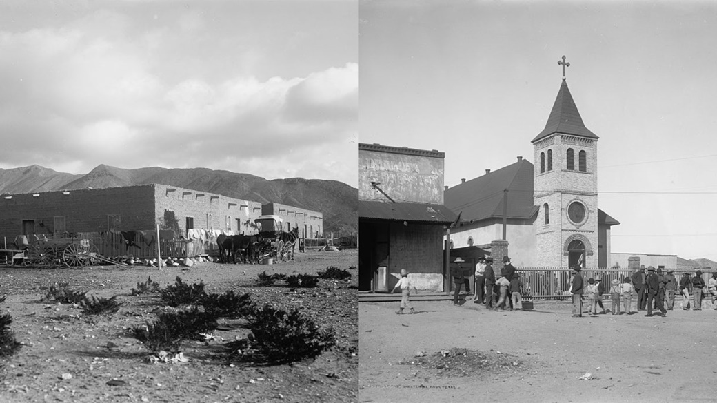 Historic photo of El Paso | © USA Library of Congress
