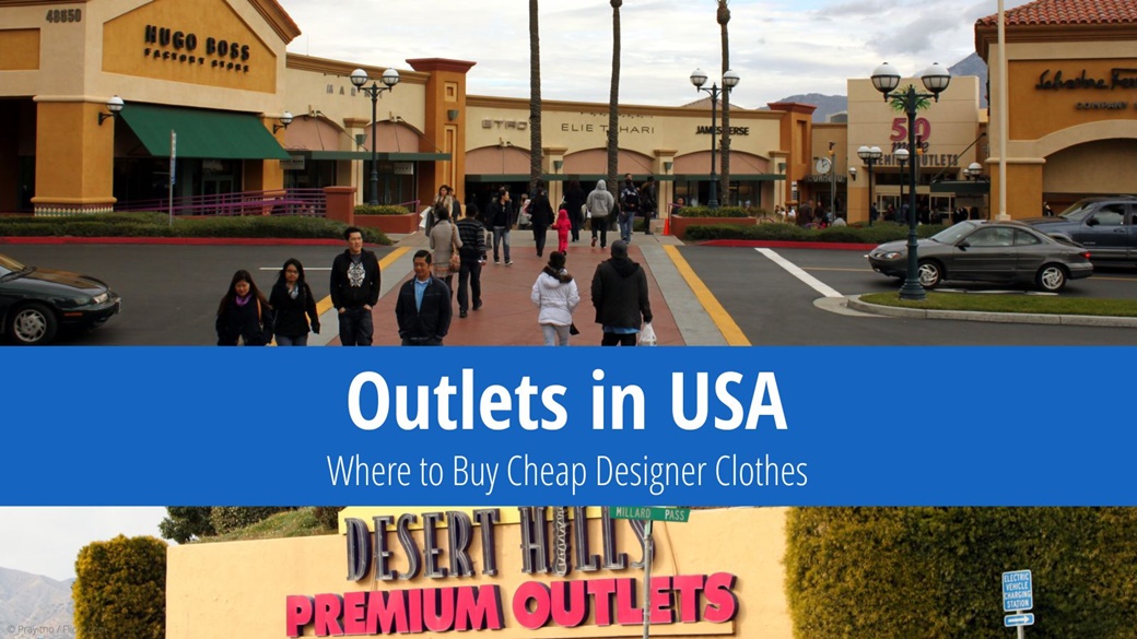 Designer Outlets in USA – Top Picks for Cheap Clothing | © Prayitno / Flickr.com