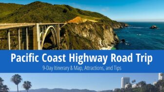 Pacific Coast Highway Road Trip: 9-Day Itinerary & Map