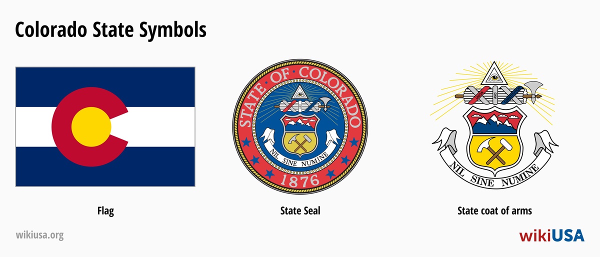 State Flag of Colorado | The Great Seal of the State of Colorado