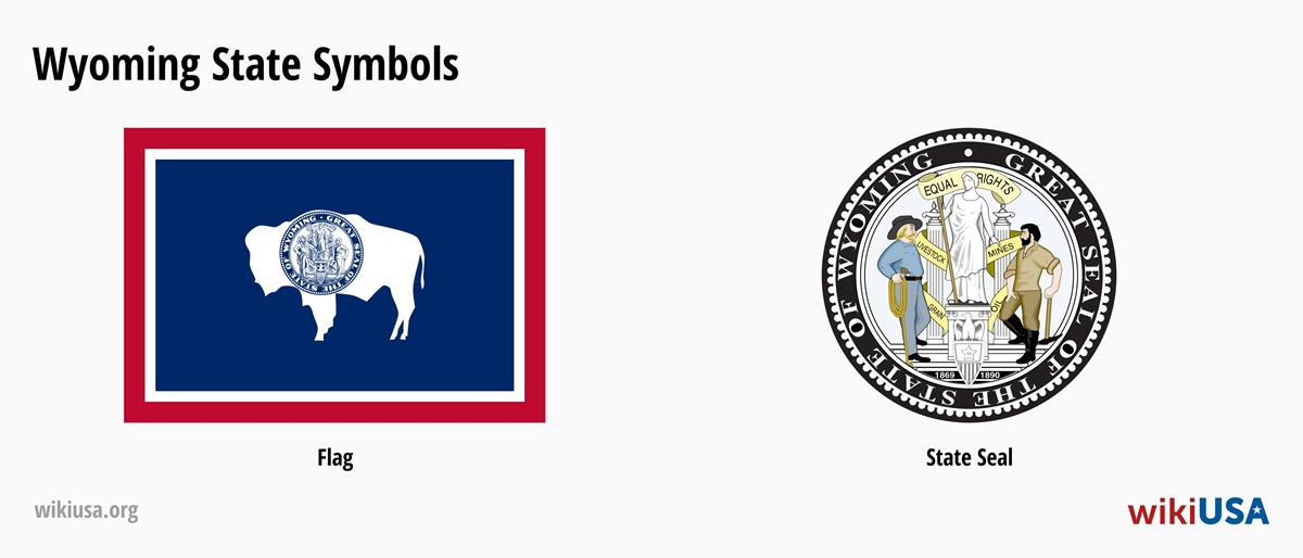 State Flag of Wyoming | The Great Seal of the State of Wyoming